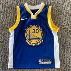 Boys NBA Steph Curry Jersey